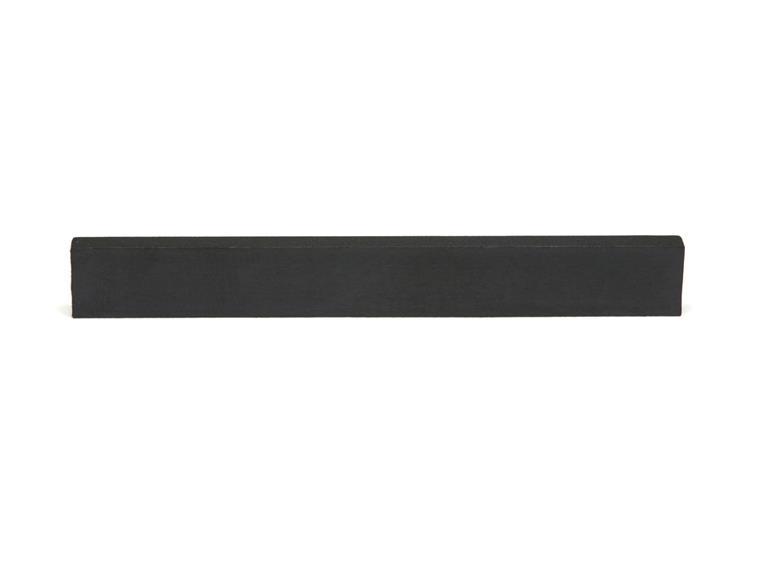 Graph Tech PT-4125-00 Black TUSQ XL Nut Slab (1/8" Thick), Flat