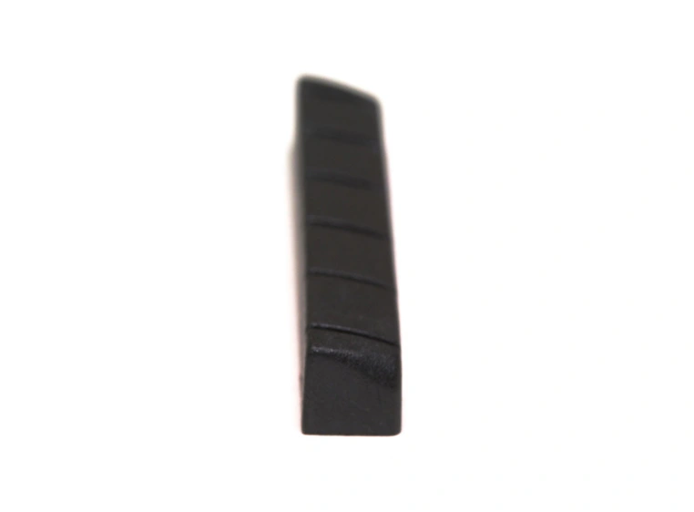Graph Tech PT-6235-00 Black TUSQ XL Slotted Guitar Nut 1 3/4" Long, Flat 