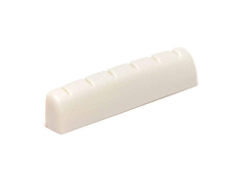 Graph Tech TUSQ PQ-6060-00 G- Style Nut, Flat, Slotted, 1/4" thick 