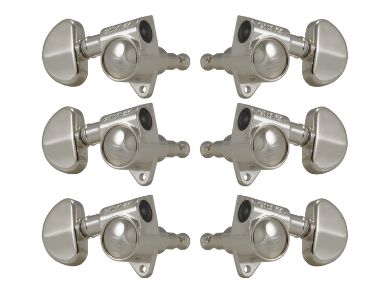 Grover 102N Original Rotomatics Guitar Machine Heads, 3+3 - Nickel 