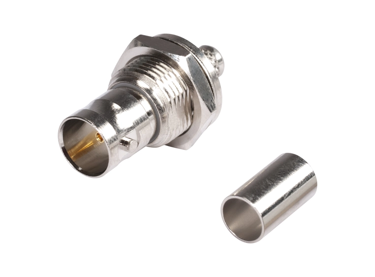 Hicon BNC59FEM for RG59B/U, chassis 75 Ohm 