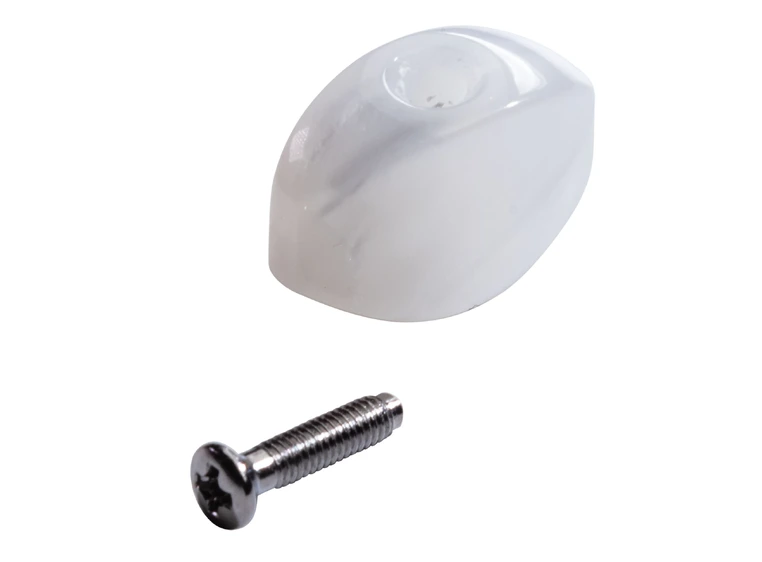 Hipshot Guitar Tuner Button Hex (D07), Pearl 