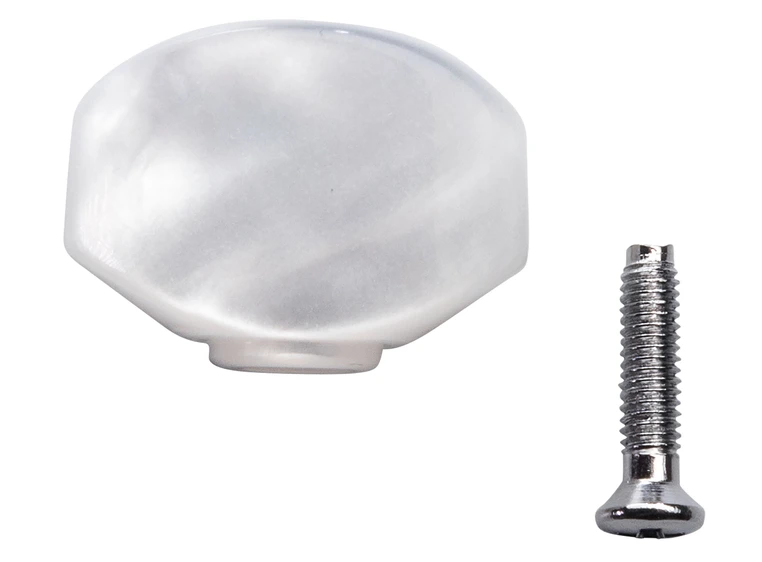 Hipshot Guitar Tuner Button Hex (D07), Pearl 