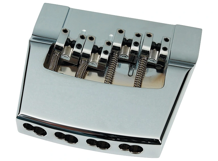 Hipshot Rickenbacker Replacement Bridge - Chrome 