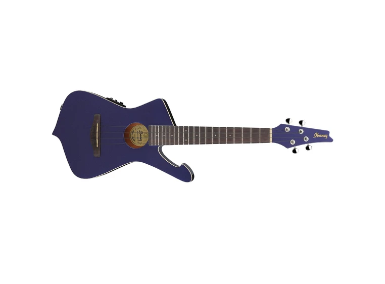 Ibanez UICT10-MM Ibanez Iceman Ukulele m/mik og bag - Midnight Metallic 
