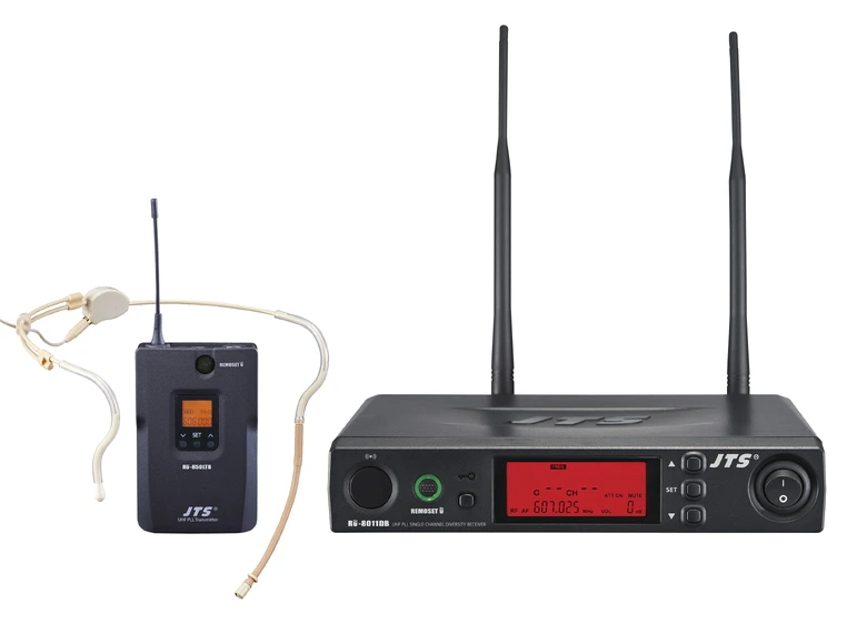 JTS RU-8011DB/CM-214T SM Trådløst system Enkel mottager og omni hodebøyle (small) 