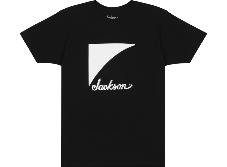 Jackson Shark Fin Logo T-Shirt Black, XL 
