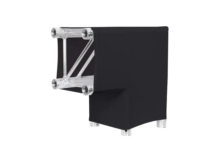 KAGU Trusscover for 2-veis hjørne, sort Passer 30x30cm truss. Med borrelås 