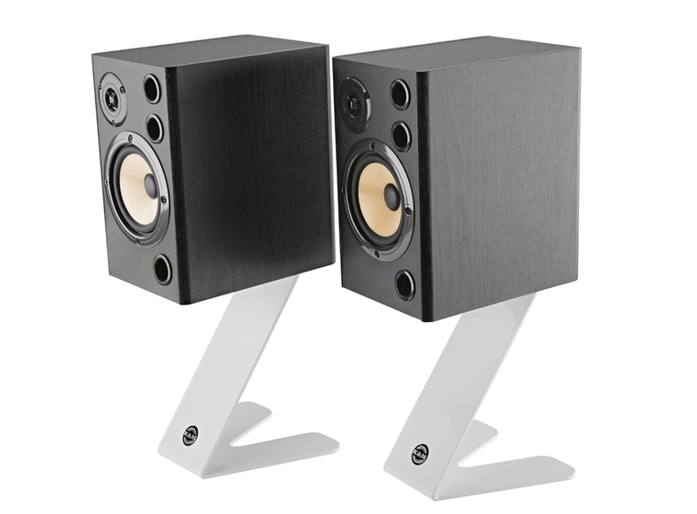 K&M 26773 Table monitor stand Z-Stand ensfarget hvit 