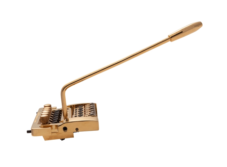 Kahler 2215 - Stud Mount Guitar Tremolo (Brass Cam / Steel Saddles) - Gold 