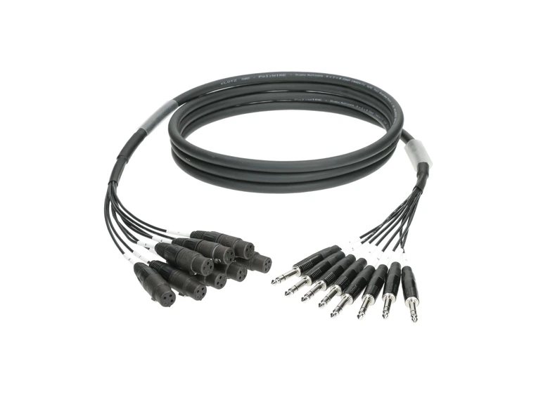 Klotz 8 ch loom analog Neutrik XLRF Klotz stereo Jack 10m 
