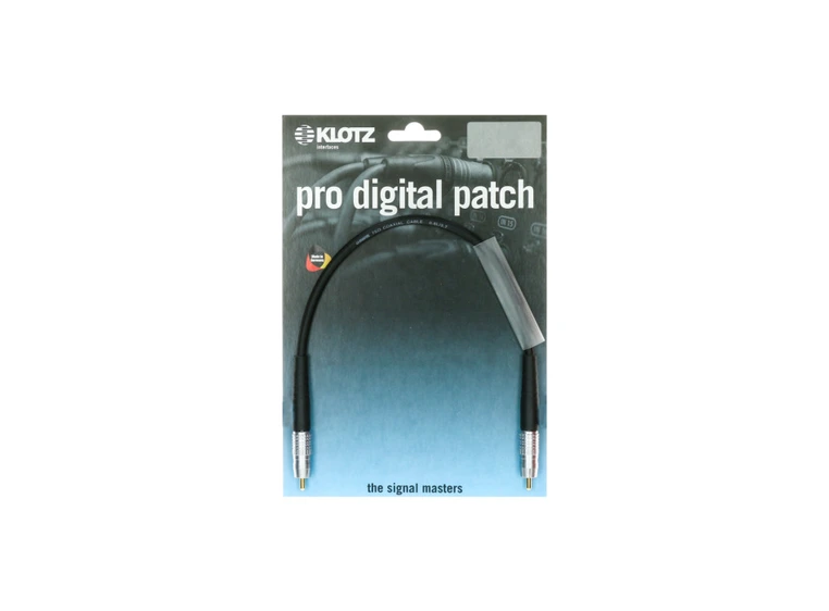 Klotz pro S/PDIF kabel med Phono/ RCA 75 ohm 7,5m 