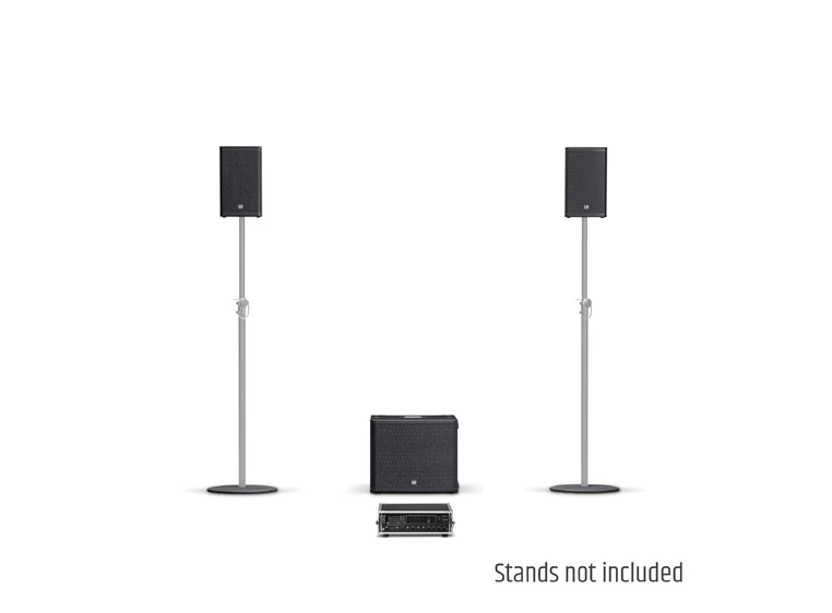LD Systems STINGER G3 LOUNGE SET 2 x 8" + 1 x 15" passive + Amping Rack 