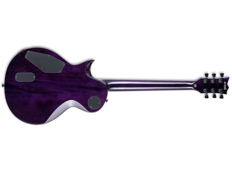 LTD EC-1000 QM See Thru Purple Sunburst 