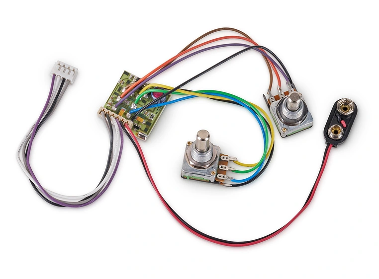 MEC 2-Way Electronics for Passive P-ups Bass / Treble Controls only 