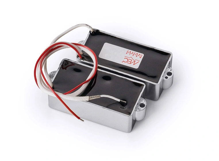MEC Active P-Style Bass Pickup 4-String - Chrome 