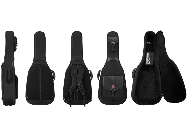 Music Area Han Pro-DA Gigbag Til akustisk gitar.7-lags 30mm polstring 