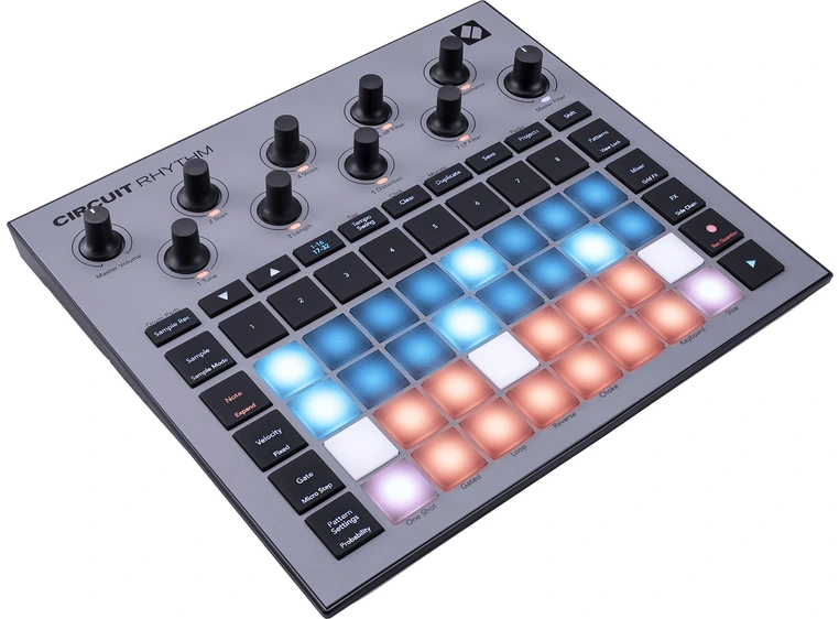 Novation CIRCUIT-RTM Versatile sampler for making and performing beats 