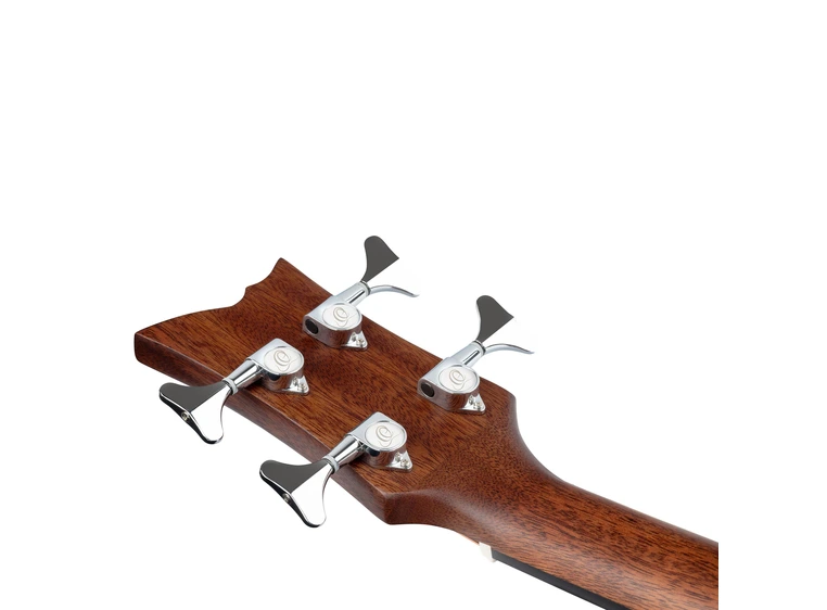 Ortega D7CE-BFT-4 4-streng Ak. bass Med mik., Cutaway, Bourbon Fade 