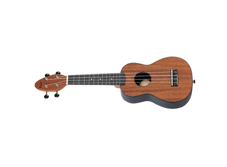 Ortega K2-MAH-L Keiki Soprano ukulelepakke, Mahogany, Lefthand 