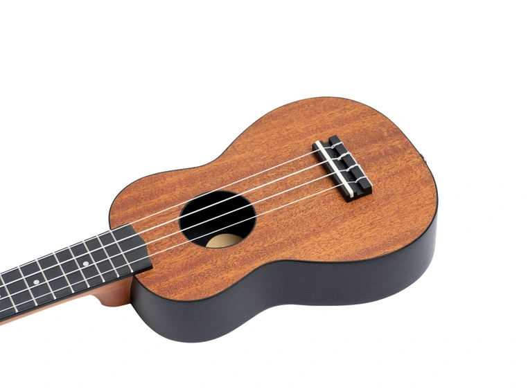 Ortega K2-MAH-L Keiki Soprano ukulelepakke, Mahogany, Lefthand 