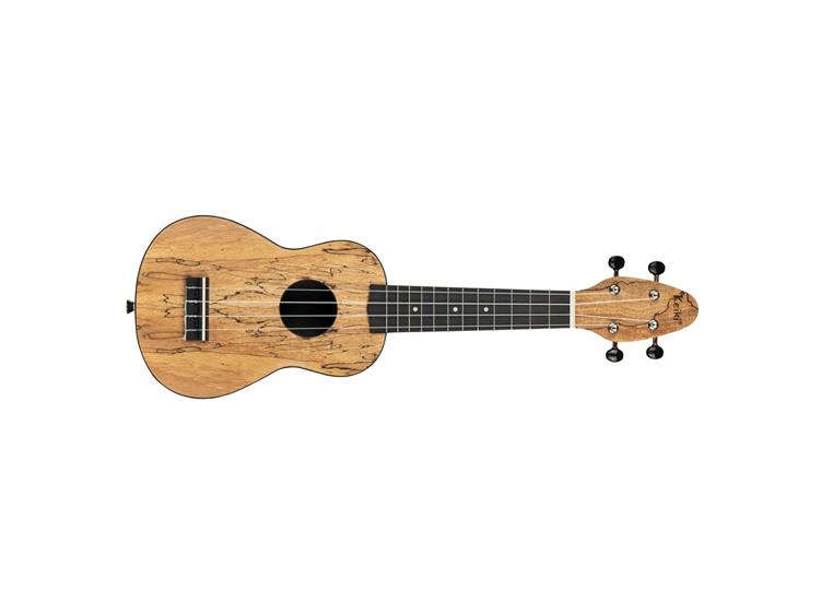 Ortega K3-SPM Keiki Soprano ukulelepakke, Spalted Maple