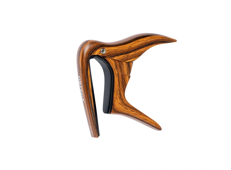 Ortega OCAPO-WND Capo Nylon string Flat, up to 52mm, Walnut 