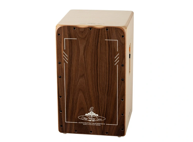 Ortega OCJPF-3-L Ortega Performer Cajon Walnut Front, Left 