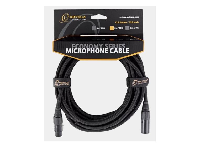 Ortega OECM-30XX Microphone cable 30 ft XLR/XLR plugs