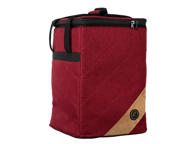 Ortega OGBCJ-BX Ortega Cajon Bag Boerdeaux Wine 