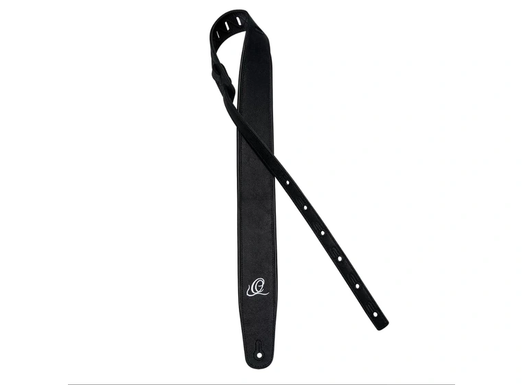 Ortega OSAR-1 Gitar Lærreim 70mm 3-lags Black Hole 