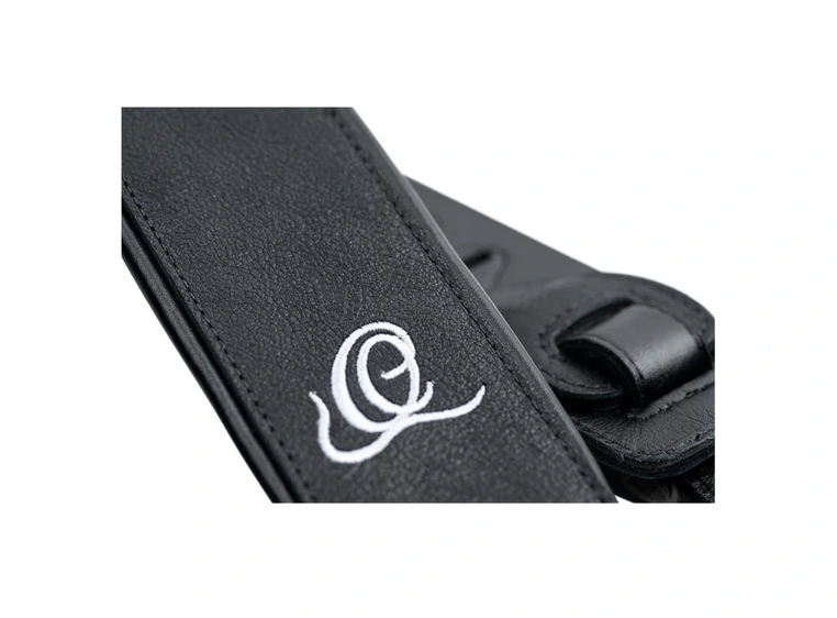 Ortega OSAR-1 Gitar Lærreim 70mm 3-lags Black Hole 