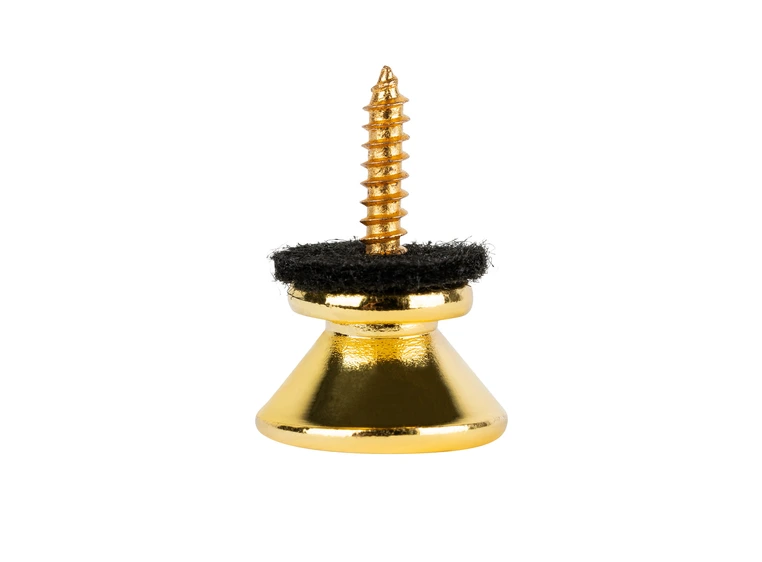 Ortega OSTP2-GO Strap Pins 2 stykk, Gull finish 