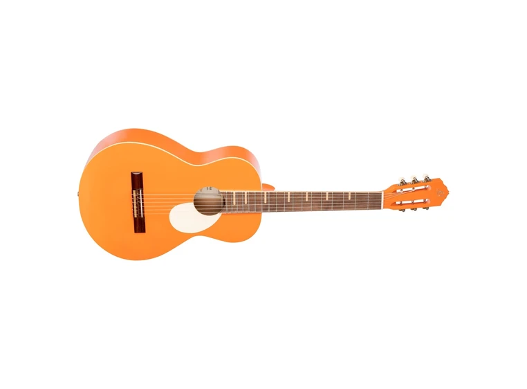 Ortega RGA-ORG Klassisk gitar Parlor body, Gaucho, Orange 