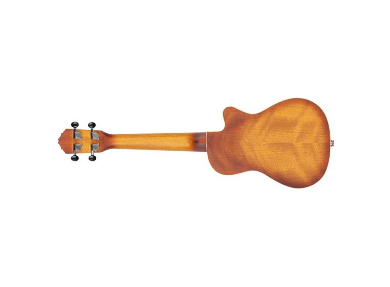 Ortega RUDAWN-CE-L Concert ukulele med mik. Earth, Dawn, Lefthand