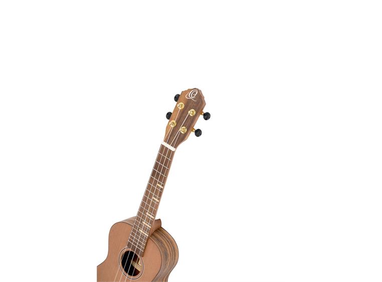 Ortega RUTI-CC-L Concert ukulele med Gigbag, Lefthand