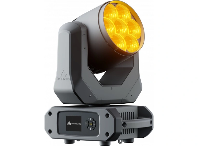 PROLIGHTS JETWASH7 Moving head 7 x 20W RGBW, 4° - 55° 
