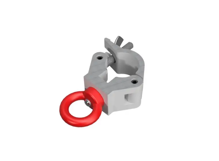 PROLYTE CLP-P538 Clamp m/øye Swl 750Kg (Sf8:1), Alu, For Ø48-51mm Rør 