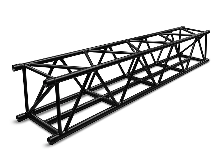 PROLYTE S52SV-L200 Firkanttruss 200cm, Sort, Ø50x4mm, Med Senterrør 