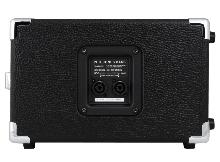 Phil Jones Bass C2 - Compact 2 Basskabinett, 2x5", 200 Watt - Sort 