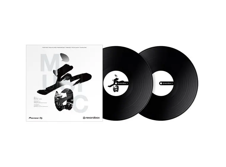 Pioneer DJ Rekordbox Control Vinyl Black, set of 2 