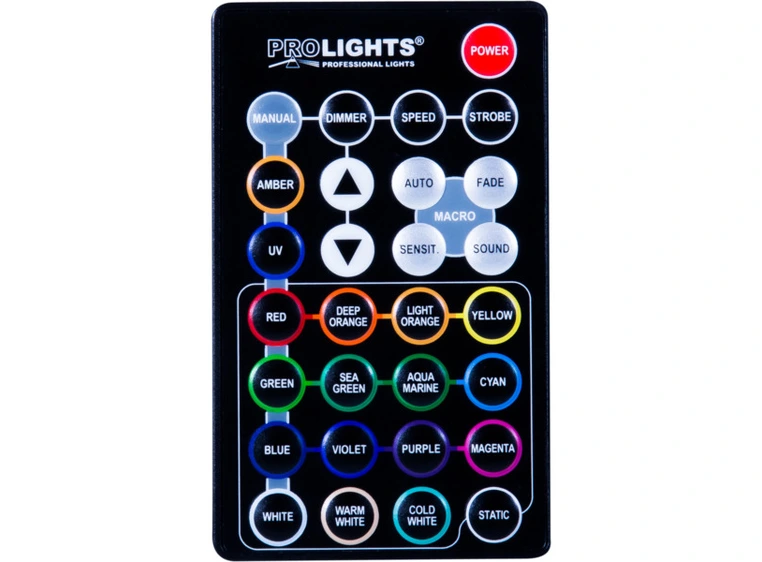 Prolights PRL-IRC Fjernkontroll 