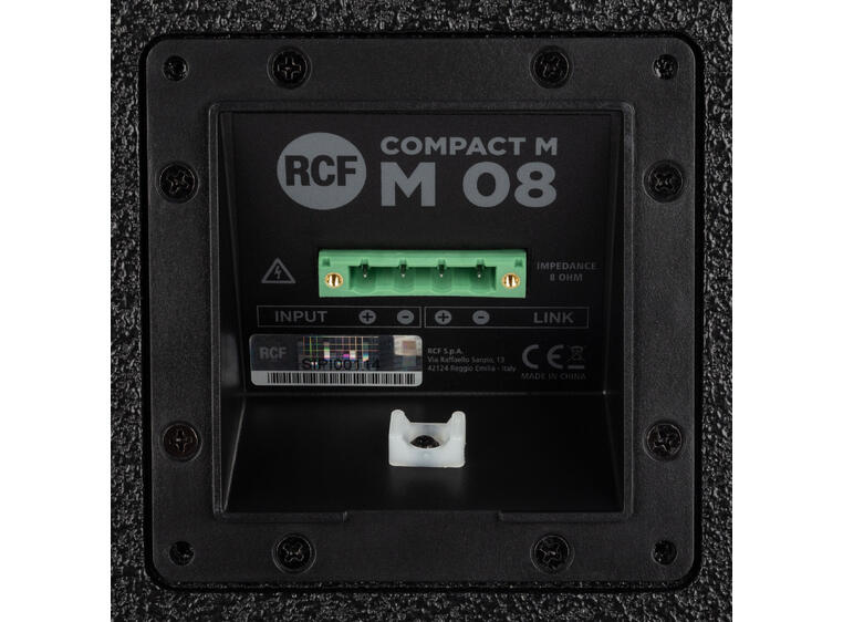 RCF COMPACT M 08 passive speaker system 8in+ 1in, 200W