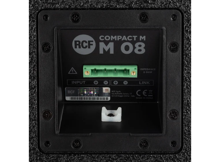 RCF COMPACT M 08 passive speaker system 8in+ 1in, 200W 