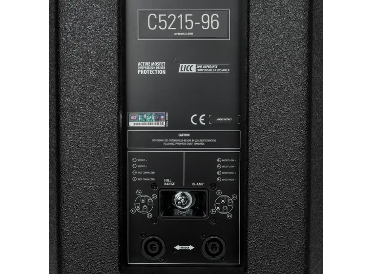 RCF C 5215-99 2-veis høyttalersystem 15" - 2" - 90x90 - 500W 