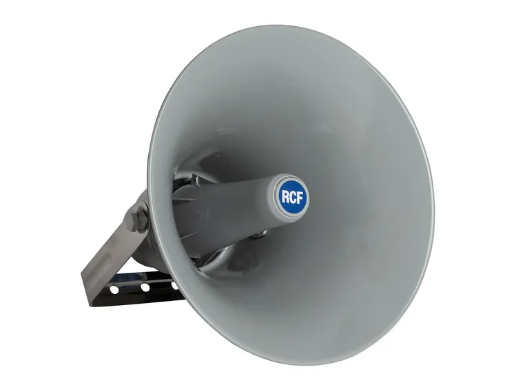 RCF HD 410T 70-100V 50W round aluminium Paging horn, IP 66, INOX acc. 