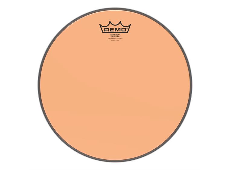 Remo BE-0312-CT-OG Emperor Colortone Orange Drumhead, 12"