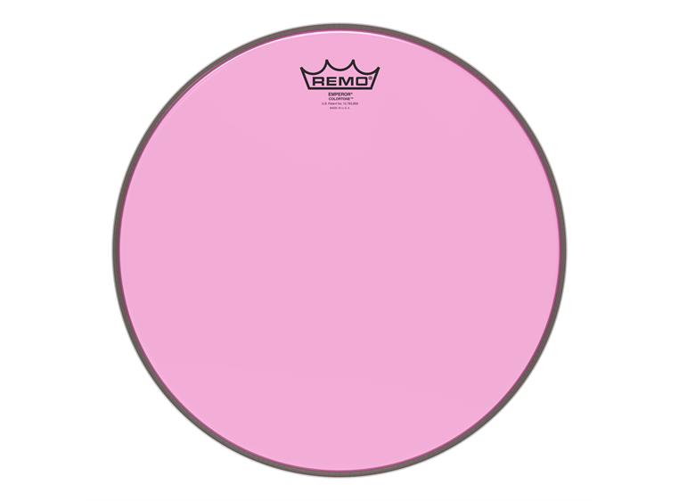 Remo BE-0314-CT-PK Emperor Colortone Pink Drumhead, 14"