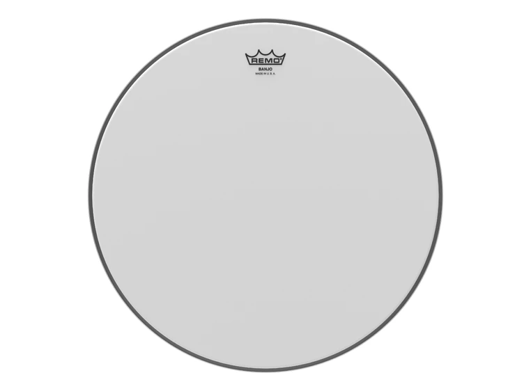 Remo BJ-1200-L1- Banjo Head Coated Top Low Collar, 12" 