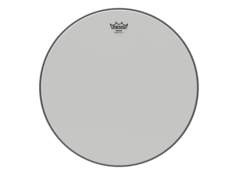 Remo BJ-1200-M4- Banjo Head Cloudy Medium Collar, 12" 